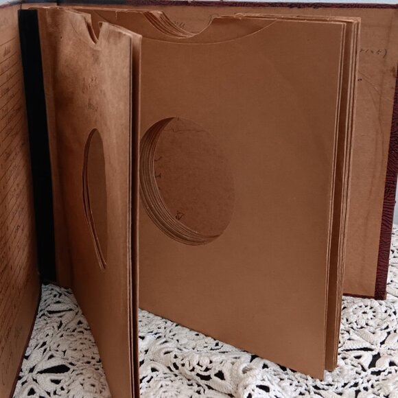 Vintage 1950's 78RPM Binder - Holds 12 Shellac 78RPM - Picture 2 of 2